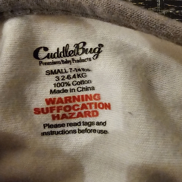 (3 for $30) Cuddle bug swaddle sleep sack newborn - Picture 4 of 4